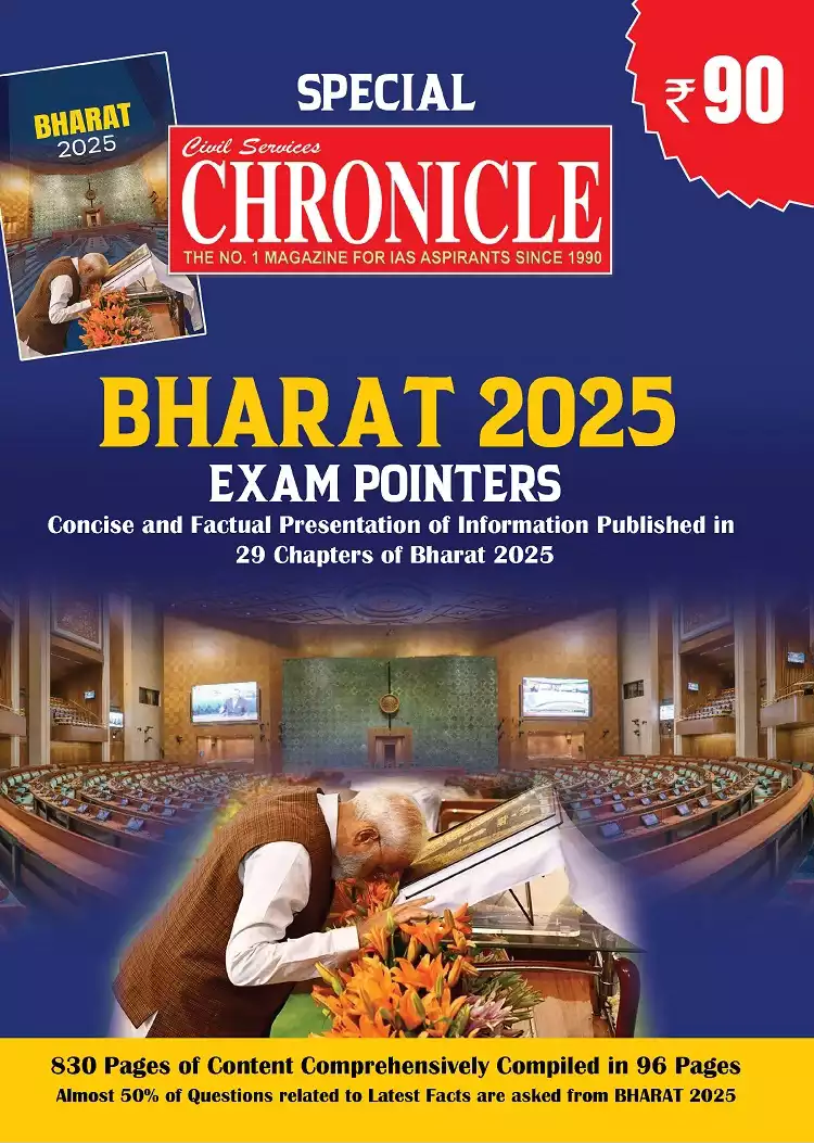 Special Chronicle Bharat 2025 Exam Pointers (830 Pages Into 96)